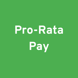 Pro-Rata Pay Calculator